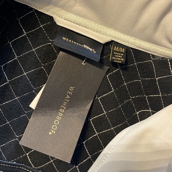 25. Weatherproof Quilted Soft Shell Anorak-SILVER-Medium - Picture 3 of 4